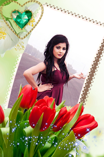 Lovely Flower Photo Frames