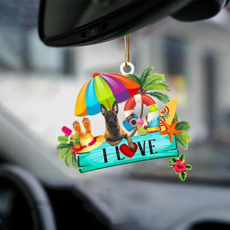 Colorful Car Pendant Interior Rearview Mirror Decoration Brighten up your car interior with this eye-catching and unique