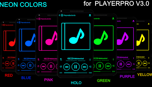 SKIN PLAYERPRO V3 NEON YELLOW