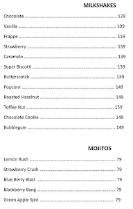 Cheesy Juicy Burgers menu 1