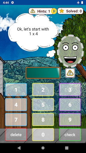 Math With Blank Face