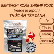 Benibachi Komb Food - Đạm Tảo Bẹ Giúp Tép Lột Vỏ, Vỏ Cứng Cáp Hơn Cho Tép Cảnh - Thức Ăn Cho Tép Cảnh - Hingaostore.