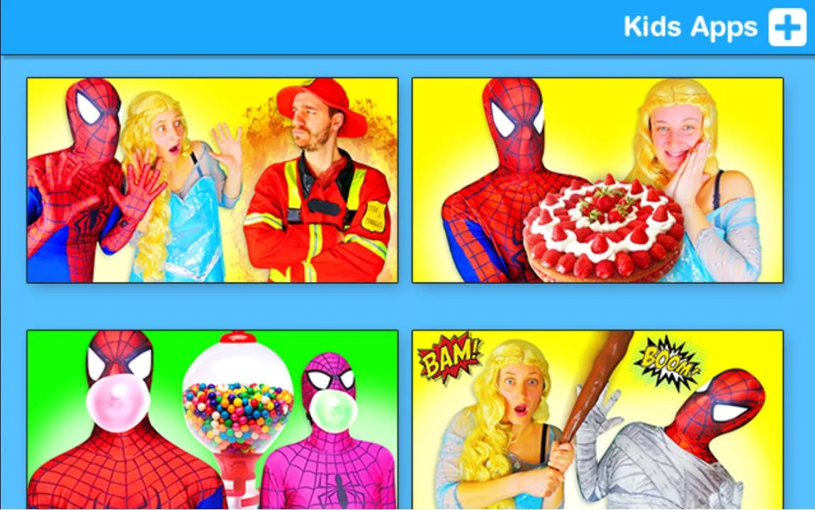   Superhero & Princess for Kids- 스크린샷 