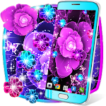 Cover Image of Tải xuống Glowing flowers live wallpaper 1.2 APK