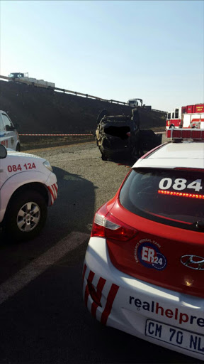 Woman killed on R59 Picture Credit: ER24