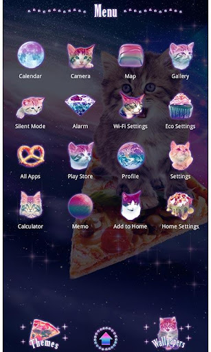 Funny Theme-Pizza Space Cat!- 1.0.0 Windows u7528 2