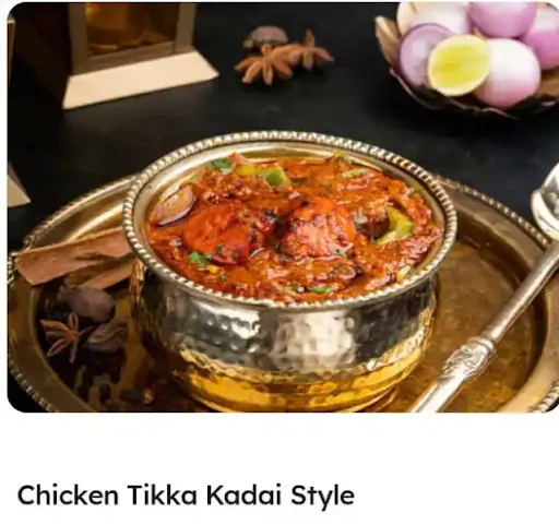 Chicken Tikka Kadai Style