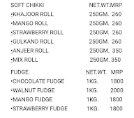 Maganlal Chikki Franchisee menu 3