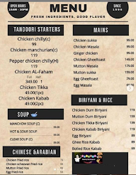 Chatak Matak menu 1