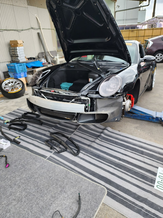 997のせんら珈琲モーニング・綺麗綺麗作戦発動・バンパー&リップ復活・株式会社 JUST BALANCE・綺麗になって帰って来てね✨に関するカスタム事例の投稿画像6枚目