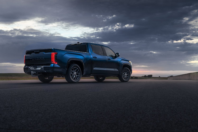 The new Tundra offers a towing capacity of up to 5,443kg.