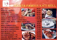 Kolkata No. 1 Kati Rolls menu 1