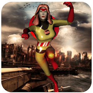 Download Super Captain Girl: American First Avenger Hero For PC Windows and Mac