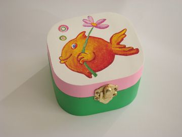 caixa peixinho