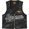 supreme®/vanson leathers® spider web vest ss21