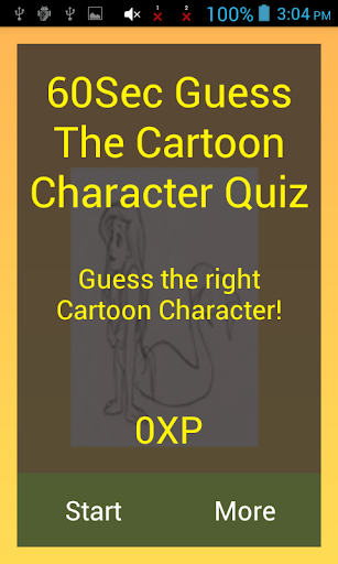 Guess the cartoon quiz