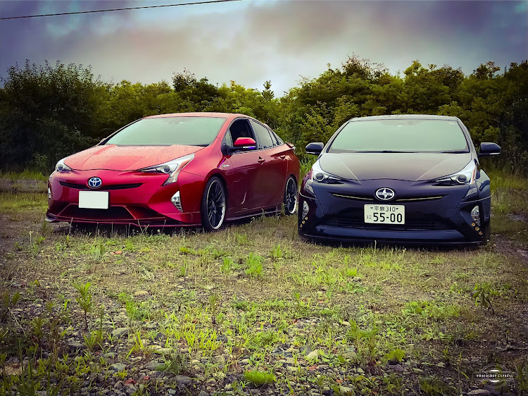 プリウスのzvw55・オフ会・ドライブ・M'zspeed・牛タンに関するカスタム事例の投稿画像5枚目