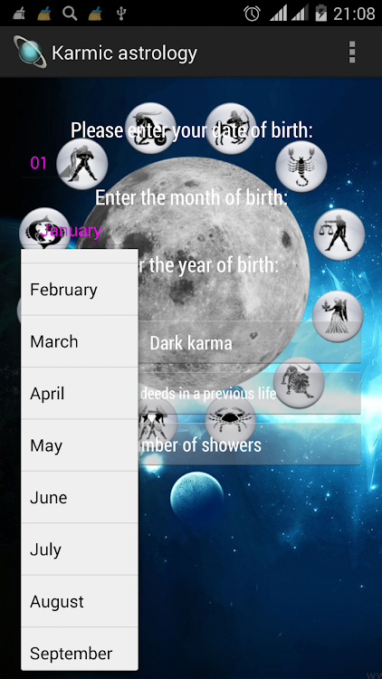 Karmic horoscope - 2.7 - (Android)