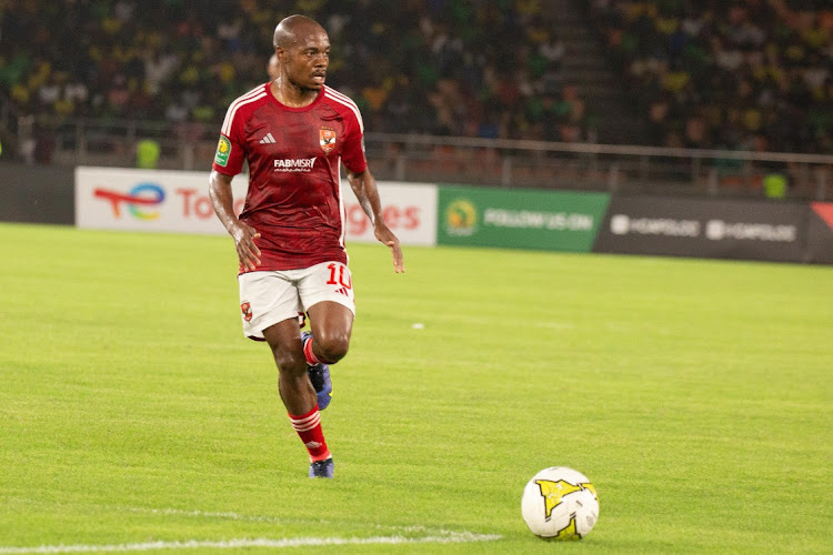 Percy Tau of Al Ahly was named CAF Interclub Player of the Year at the awards held in Morocco