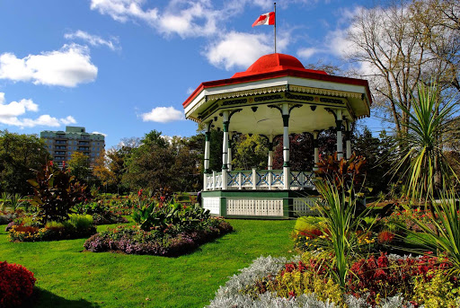 halifax-public-gardens.jpg -  A gazebo in the Halifax Public Gardens, formally established in 1867.