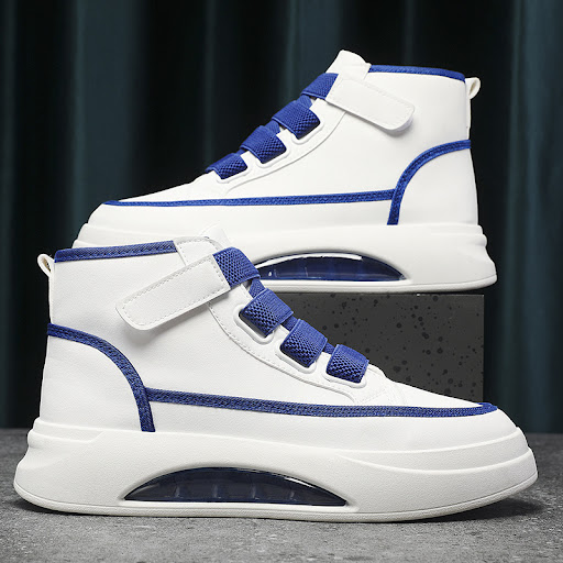 Title 3, Mens High-top Autumn and Winter Shoes, Thick B...