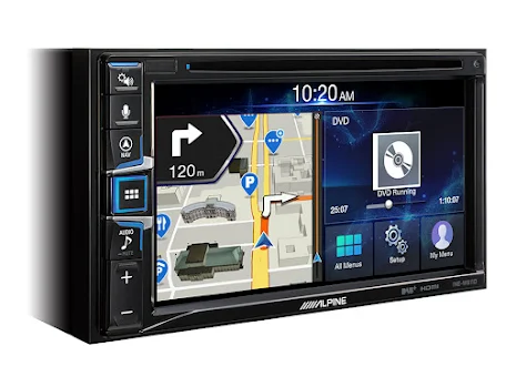 Alpine Navigation System with DVD player