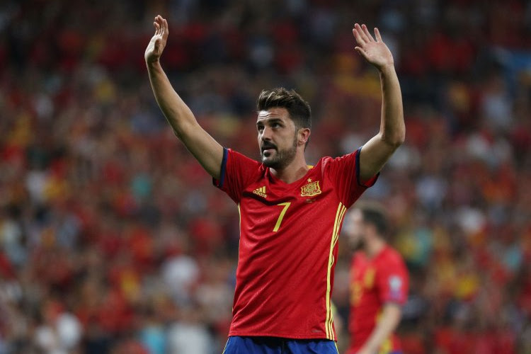 Pas de 99e cap pour David Villa: l'attaquant est forfait