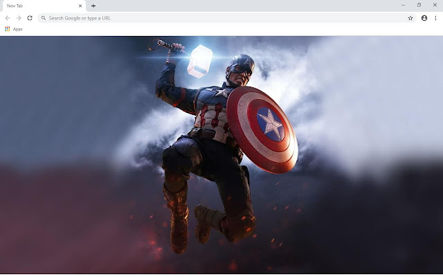 Captain America Wallpapers and New Tab