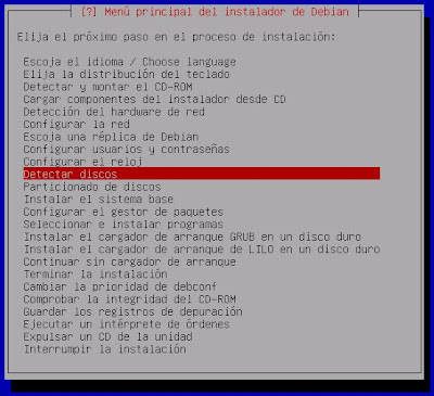 Instalar Linux Debian 6 sin modo gráfico en un equipo viejo