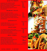 Mex Mania menu 1