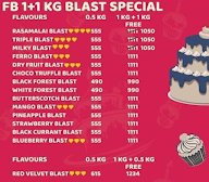 FB Cakes menu 2