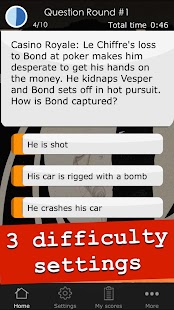 Quiz App for James Bond 007 Screenshots 2