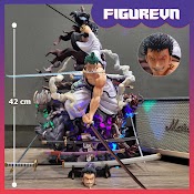 Mô Hình Siêu Phẩm Zoro Wano Burning 43 Cm Có Led (Có Sẵn) - One Piece