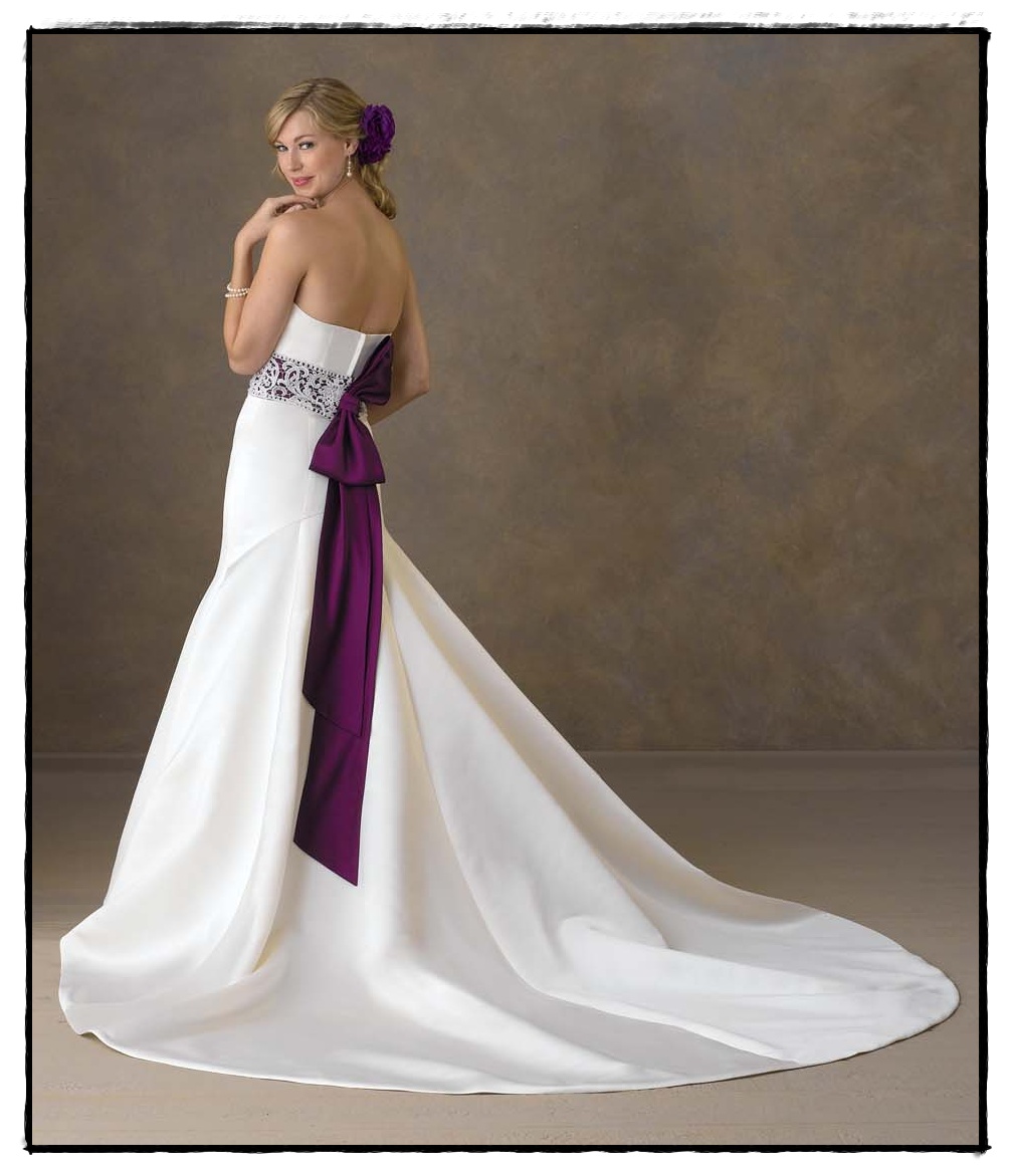 colored wedding dresses