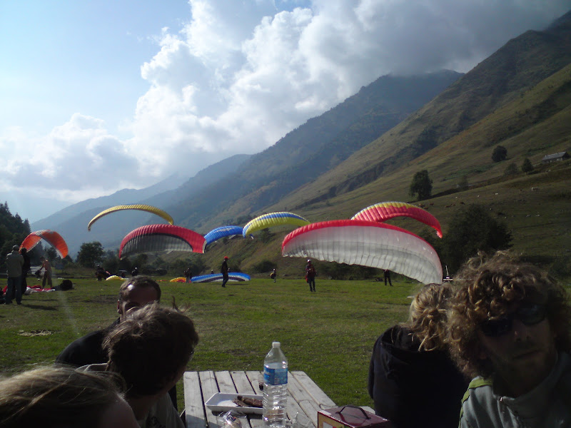 Air Aventures Pyr�n�es - atterrissage