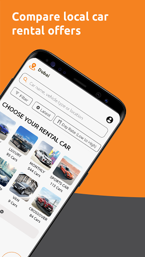 Screenshot OneClickDrive Car Rental