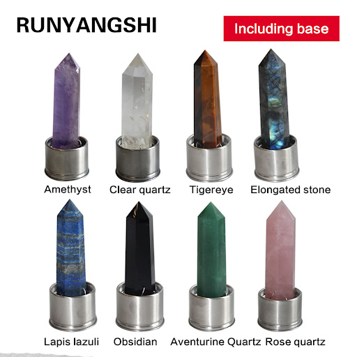 Title 1, Natural Crystal Column Stone Quartz for Energy ...