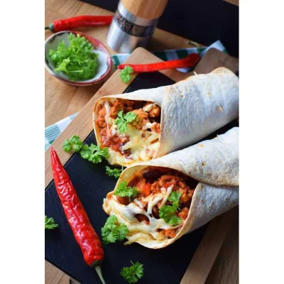 Chicken Cheese Shawarma Roll