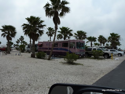 Pink Class A Motorhome