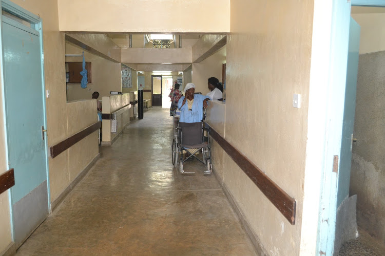 A section of Mariakani Subcounty Hospital in Kilifi county