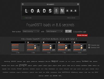 Measure How Fast Your Website Loads From Over 50 Locations Worldwide With Loads.In