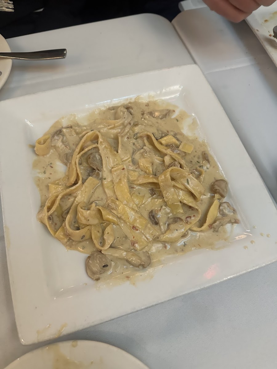 Mushroom pasta