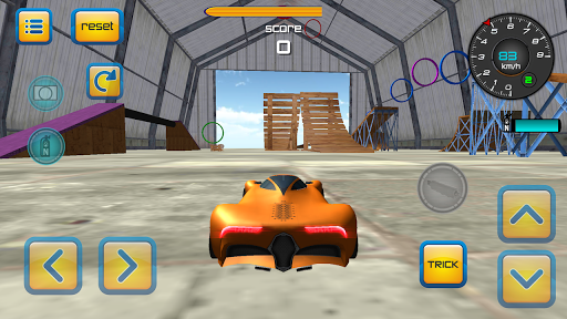 Screenshot Industrial Area Car Jumping 3D