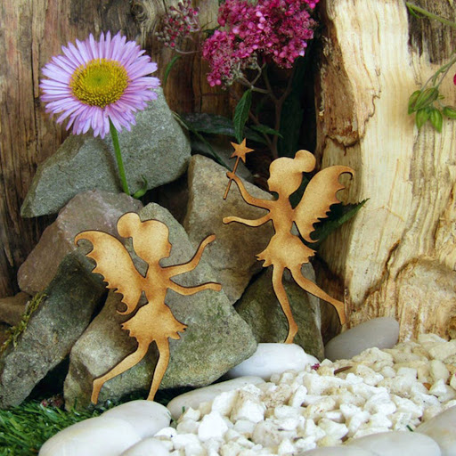 Title 8, Vintage Miniature Fairy Garden Decor DIY Wooden...