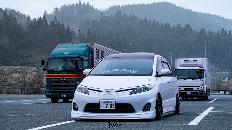 エスティマの改造車・生脚に関するカスタム事例の投稿画像1枚目