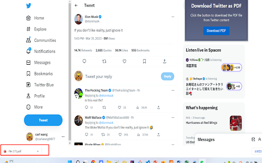 Twitter2PDF- Convert Twitter to PDF