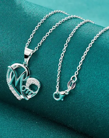 Ogrlica sa priveskom Letter Love sa - 3
