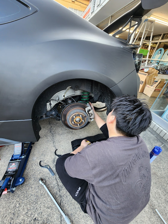 86のzn6・DIY・車高調整・自家塗装に関するカスタム事例の投稿画像2枚目