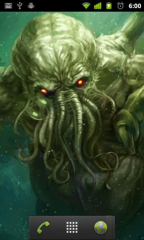 scary monster wallpaper Screen 2