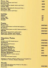 Flamenco menu 3